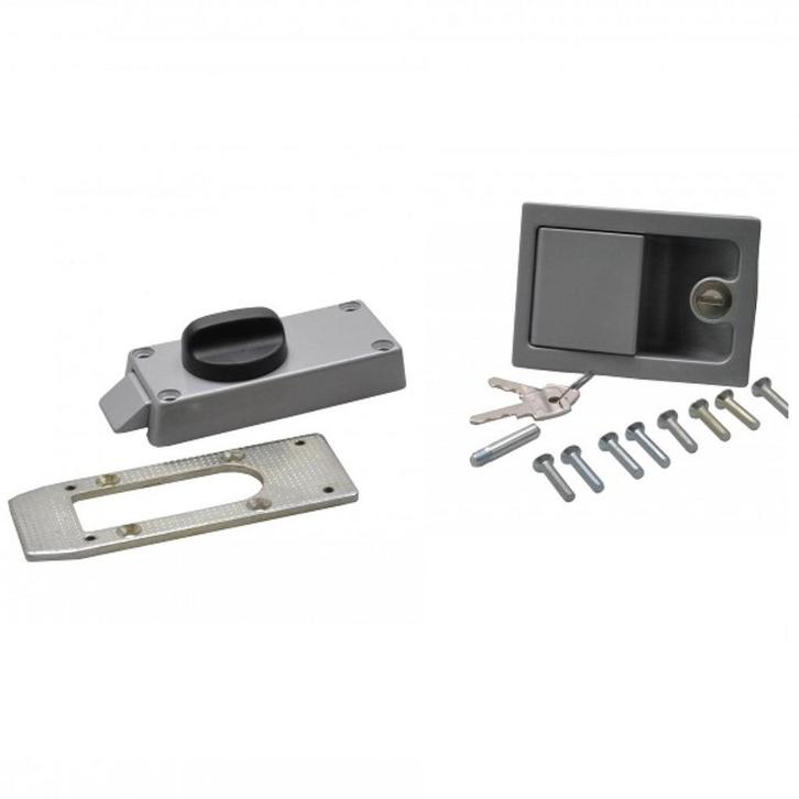 Deurslot / caravanslot compleet PREMIUM met greep, Caravans en Kamperen, Caravanaccessoires, Ophalen of Verzenden