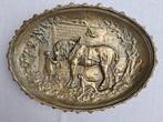 Oud koperen dienblad, Antiek en Kunst, Ophalen of Verzenden, Koper