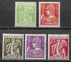 België OPC 335-39 Ceres & Mercurius **, Ophalen of Verzenden, Postfris, Postfris