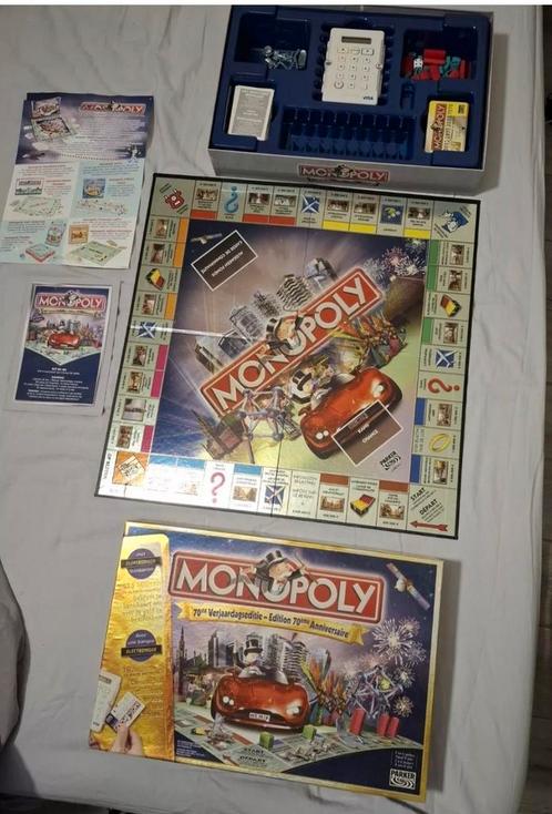 Monopoly Édition 70eme Anniversaire complet, Hobby & Loisirs créatifs, Jeux de société | Jeux de plateau, Comme neuf, Enlèvement ou Envoi