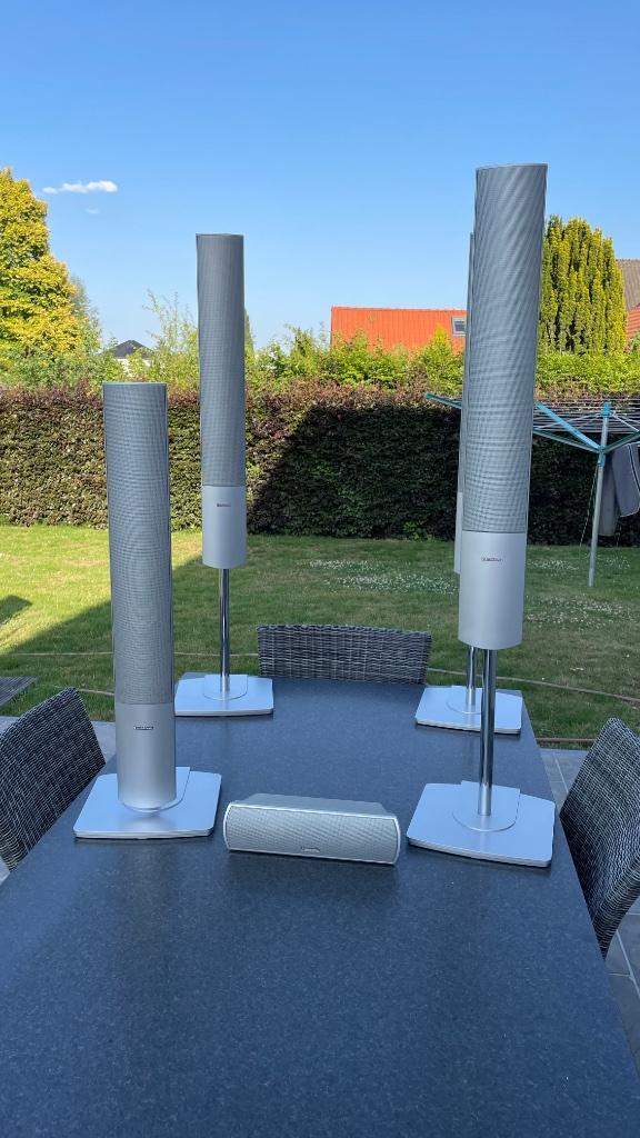 speakerset Panasonic, Audio, Tv en Foto, Luidsprekerboxen, Gebruikt, Surroundset zonder subwoofer, 120 watt of meer, Overige merken