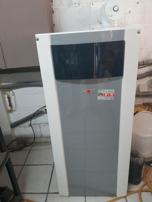 Chaudière wolf et citerne avec 1000l de mazout, Doe-het-zelf en Bouw, Chauffageketels en Boilers, Zo goed als nieuw, Boiler, Ophalen