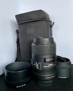 Sigma 105mm f/2.8 EX DG Macro OS HSM - Nikon-vatting, Ophalen, Zo goed als nieuw, Macrolens