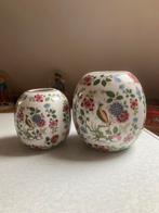 2 magnifiques vases rares en porcelaine de Bavière, Antiquités & Art, Enlèvement ou Envoi