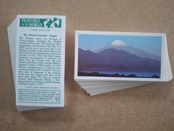 Features of the World complete set 50 chromos Brooke Bond beschikbaar voor biedingen
