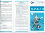 België postfolder  Nr. 13 – 1982.  “Belgica 82”, Postzegels en Munten, Ophalen of Verzenden, Gestempeld, Sport