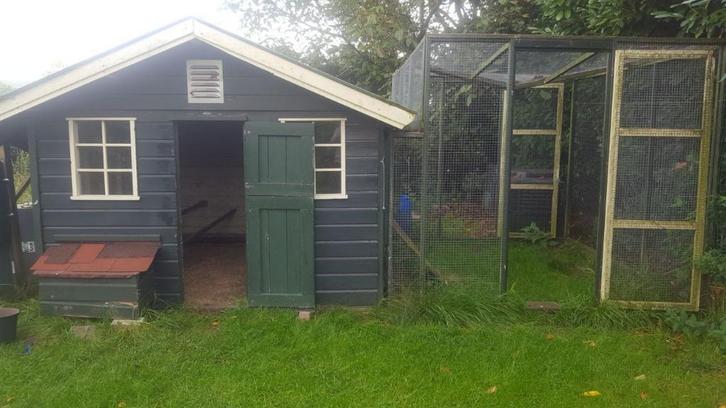 kippenhok, Dieren en Toebehoren, Pluimvee | Toebehoren, Gebruikt, Kippenhok of Kippenren, Ophalen