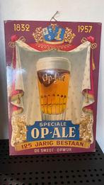 Op-Ale reclame., Ophalen of Verzenden, Gebruikt, Reclamebord, Plaat of Schild