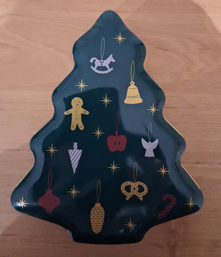 Blikken doosje in de vorm van een kerstboom, Divers, Noël, Neuf, Enlèvement ou Envoi