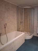 Douche 100cm kwartrond, Doe-het-zelf en Bouw, Sanitair, Ophalen, Gebruikt, Douche