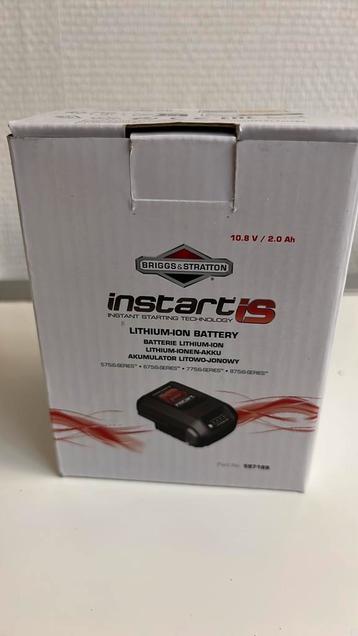 Batterie briggs&stratton instartis 10.8v /2.0ah beschikbaar voor biedingen