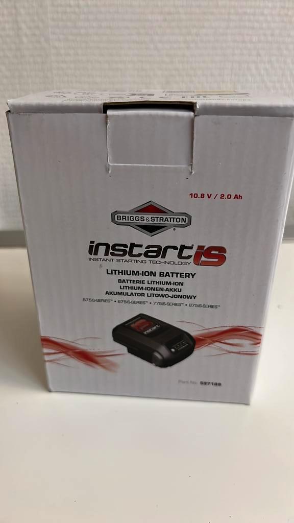 Batterie briggs&stratton instartis 10.8v /2.0ah, Auto-onderdelen, Accu's en Toebehoren, Nieuw, Ophalen of Verzenden