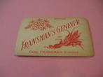 1 oude losse speelkaart Fransman's  genever , Ninove (98), Collections, Cartes à jouer, Jokers & Jeux des sept familles, Comme neuf