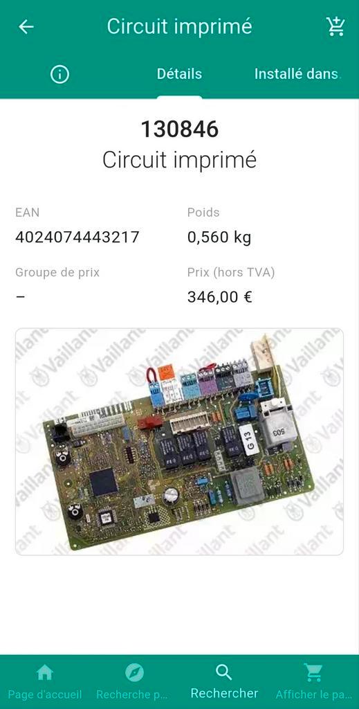 Carte Vaillant atmoVIT / Vaillant TurboVIT
(100% Neuve), Collections, Collections Autre, Neuf, Enlèvement ou Envoi