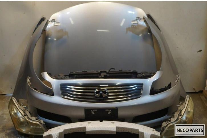 INFINITI G35 G37 VOORKOP VOORSCHERM VOORBUMPER MOTORKAP BUMP, Auto-onderdelen, Carrosserie, Bumper, Infiniti, Gebruikt, Ophalen of Verzenden