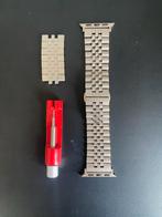 Bracelet Apple Watch en acier 41 mm, Télécoms, Objets connectés accessoires, Enlèvement ou Envoi, Comme neuf, Sangle