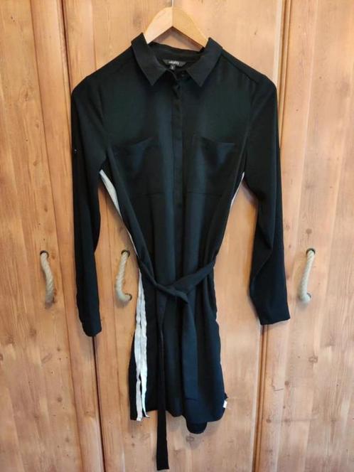 Hemdjurk MbyM Small, Kleding | Dames, Jurken, Nieuw, Zwart, Ophalen of Verzenden