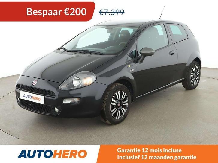 Fiat Punto 1.2 Young (bj 2016), Auto's, Fiat, Te koop, Punto, ABS, Airbags, Airconditioning, Bluetooth, Boordcomputer, Centrale vergrendeling