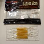 Boite de 4 Leurres Souples MEGABASS, leurre baby Bumpee Worm, Envoi, Neuf, Appât