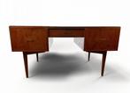 Groot mid-century bureau in zeer mooie staat, Huis en Inrichting, Bureaus, Ophalen, Gebruikt, Bureau