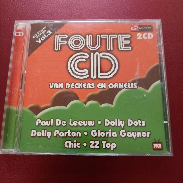 De foute CD volume 3 , Deckers en Ornelis , 2 cd, CD & DVD, CD | Compilations, Enlèvement ou Envoi