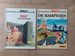Set van 2 Asterix strips, Ophalen of Verzenden, Gelezen