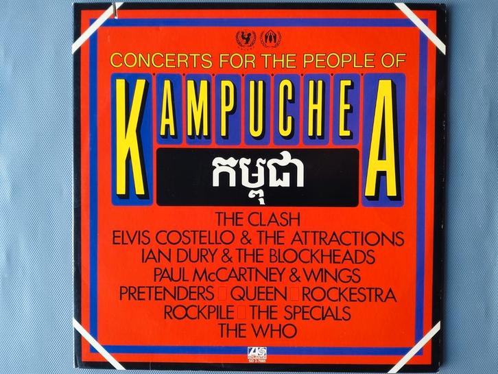 CONCERTS FOR THE PEOPLE OF KAMPUCHEA, CD & DVD, Vinyles | Rock, Comme neuf, Enlèvement ou Envoi