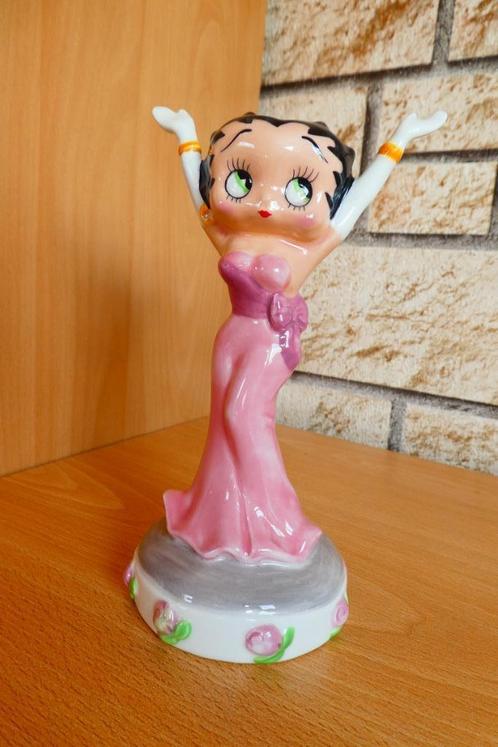 Betty Boop Bed of Roses Vandor uit 1997, Verzamelen, Beelden en Beeldjes, Nieuw, Mens, Ophalen of Verzenden
