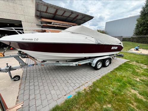 Sunbird speedboot, Watersport en Boten, Speedboten, Gebruikt, 6 meter of meer, Benzine, 200 pk of meer, Polyester, Binnenboordmotor