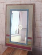 Miroir à poser ou à suspendre - salon - salle de bain - déco, Ophalen, Minder dan 50 cm, Zo goed als nieuw, Minder dan 100 cm