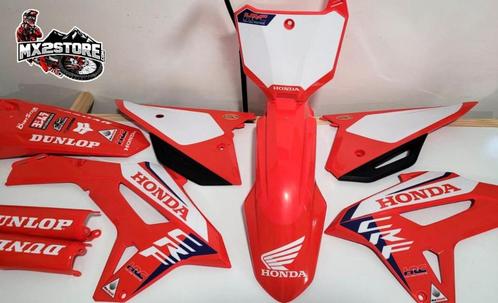 Pack Kit plastique + déco Honda CRF 250 - 450 - 2022 > 2025, Motoren, Onderdelen | Honda, Nieuw, Verzenden