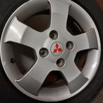 originele mitsubishi velgen met banden, Auto-onderdelen, Banden en Velgen, Ophalen, Gebruikt, 15 inch, Banden en Velgen