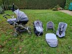 Chicco kinderwagenset 3 in 1 + autostoeltje + isofix base, Kinderen en Baby's, Kinderwagens en Combinaties, Gebruikt, Combiwagen
