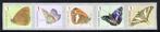 R130 MNH 2014 - Vlinders 5 stuks met nummer, Ophalen of Verzenden, Postfris, Postfris