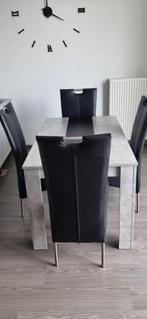 Eettafel, Huis en Inrichting, Tafels | Eettafels, Ophalen, Gebruikt, 100 tot 150 cm, 50 tot 100 cm