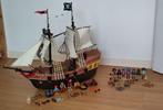 Playmobil Grand Bateau Pirate + extras, Enlèvement, Utilisé, Ensemble complet