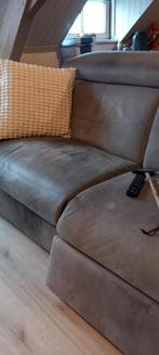 hoeksalon met  2 elektrische relaxen, Huis en Inrichting, Ophalen, Gebruikt, Vierpersoons of meer, Hoekbank