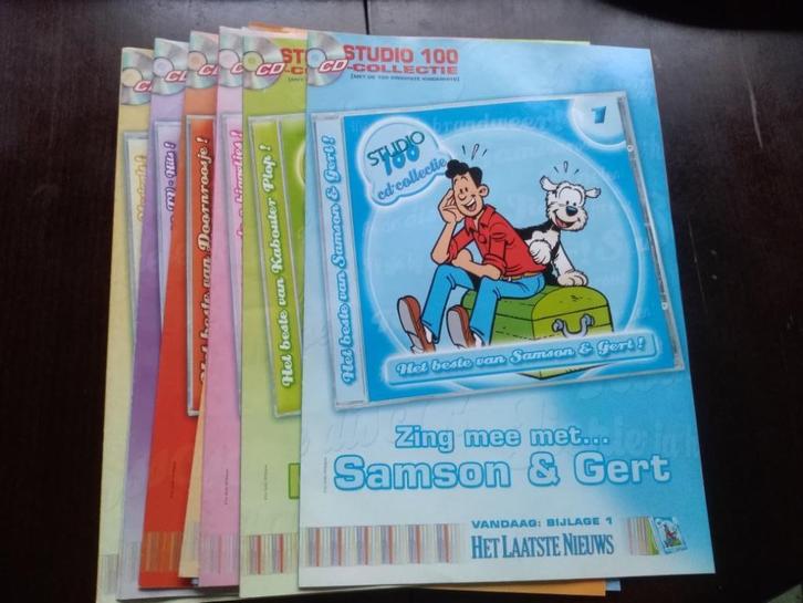 K3, Samson en Gert, enz..  De Studio 100 collectie, Boeken, Muziek, Nieuw, Ophalen