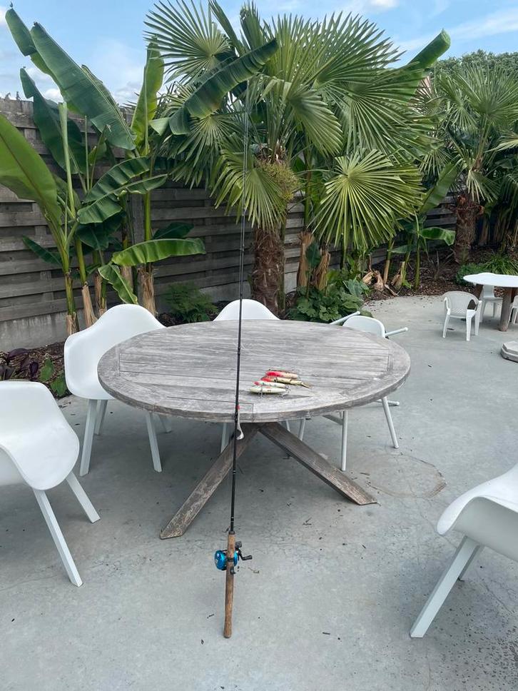 Roofvis jerk setje met groot aas, Watersport en Boten, Hengelsport | Roofvissen, Gebruikt, Complete set, Ophalen