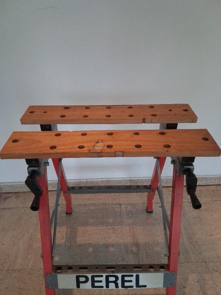 Établi de travail compact, Bricolage & Construction, Établis, Utilisé, 70 à 120 cm, Rabattable, Enlèvement