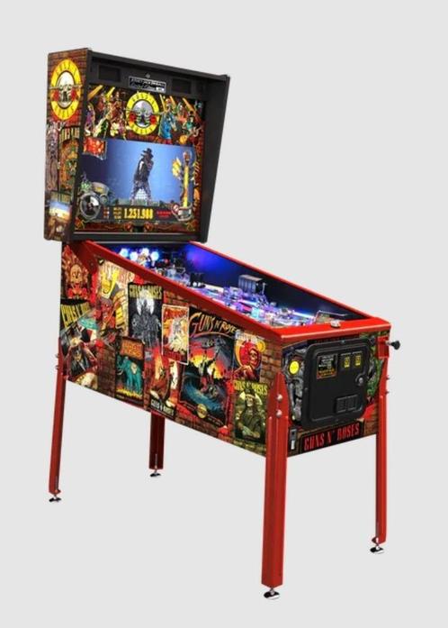 Flipperkast JJP Guns n Roses LE (NIB), Verzamelen, Automaten | Flipperkasten, Nieuw, Dot-matrix, Flipperkast, Overige merken, Ophalen