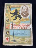 Vlaamsch België sedert 1830 uitgave 1909, Gelezen, Paul Fredericq, Ophalen of Verzenden, 20e eeuw of later