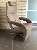 NIEUWSTAAT!Electrische Jori relax Symphony+kussen Medi, Huis en Inrichting, Fauteuils, Durlet,sede,hukla,stressless,leolux, Leer