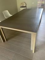 Houten eettafel 240x120, Ophalen, 200 cm of meer, Vijf personen of meer, 200 cm of meer