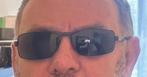 Hugo Bosse zonnebril - Zwart metalen frame, Overige merken, Zonnebril, Zo goed als nieuw, Zwart