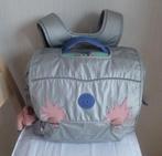 Kipling cartable au dos 6/12 ans + singe, Gris, Enlèvement ou Envoi, 30 à 40 cm, Utilisé