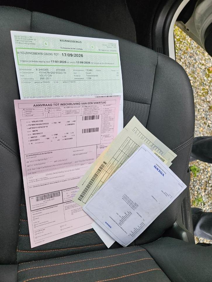 ***Volvo C30 Euro5 met keuring***, Auto's, Volvo, Particulier, C30, Diesel, Euro 5, Berline, 3 deurs, Handgeschakeld, Wit, Ophalen
