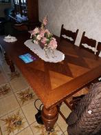 Eettafel te koop, Maison & Meubles, Tables | Tables à manger, Cinq personnes ou plus, Enlèvement, Utilisé, Chêne