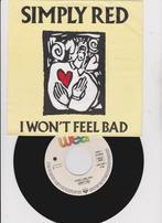 Simply Red – I Won't Feel Bad  1987  Synth-pop, Pop, Ophalen of Verzenden, 7 inch, Zo goed als nieuw