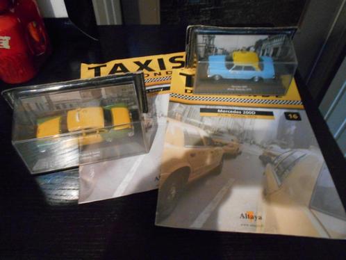 2 MOOIE TAXI S VAN DE REEKS "TAXIS DU MONDE", Hobby & Loisirs créatifs, Voitures miniatures | 1:43, Comme neuf, Voiture, Autres marques